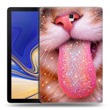 Силиконовый чехол на Samsung Galaxy Tab S4 с принтом для девочек
