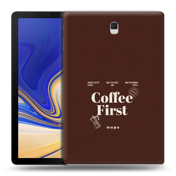 Силиконовый чехол на Samsung Galaxy Tab S4 с принтом женский