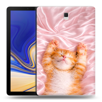 Силиконовый чехол на Samsung Galaxy Tab S4 с принтом женский