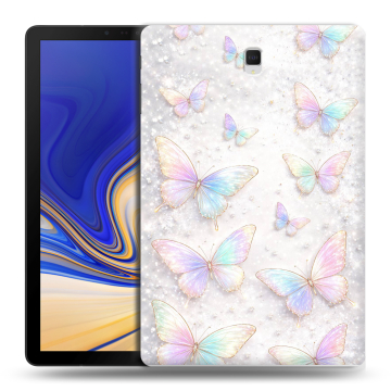 Силиконовый чехол на Samsung Galaxy Tab S4 с принтом женский