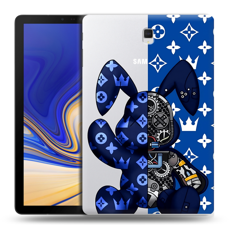 Силиконовый чехол на Samsung Galaxy Tab S4 с принтом Луи робот Силиконовый чехол на Samsung Galaxy Tab S4 с принтом Луи робот