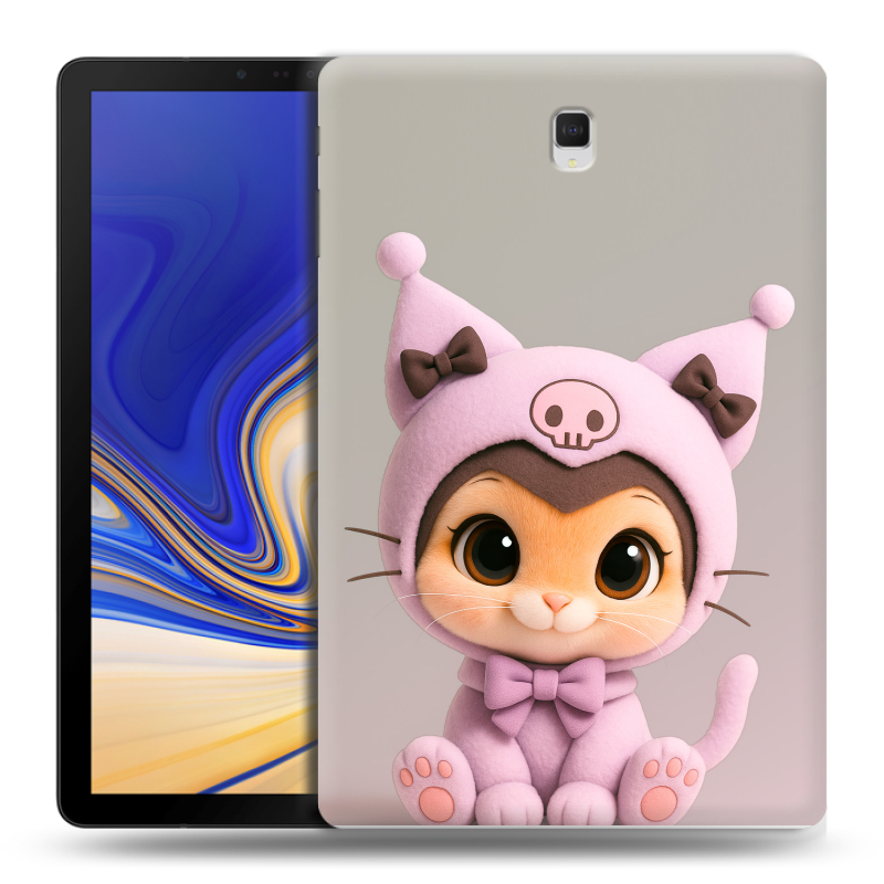 Силиконовый чехол на Samsung Galaxy Tab S4 с принтом Куроми Kuromi Силиконовый чехол на Samsung Galaxy Tab S4 с принтом Куроми Kuromi
