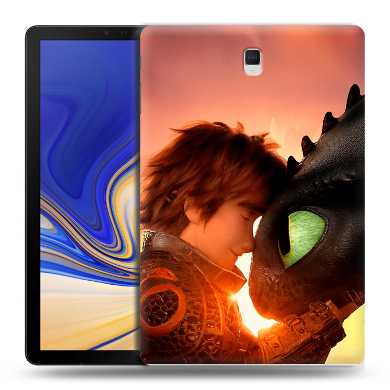 Силиконовый чехол на Samsung Galaxy Tab S4 с принтом Как приручить дракона Силиконовый чехол на Samsung Galaxy Tab S4 с принтом Как приручить дракона