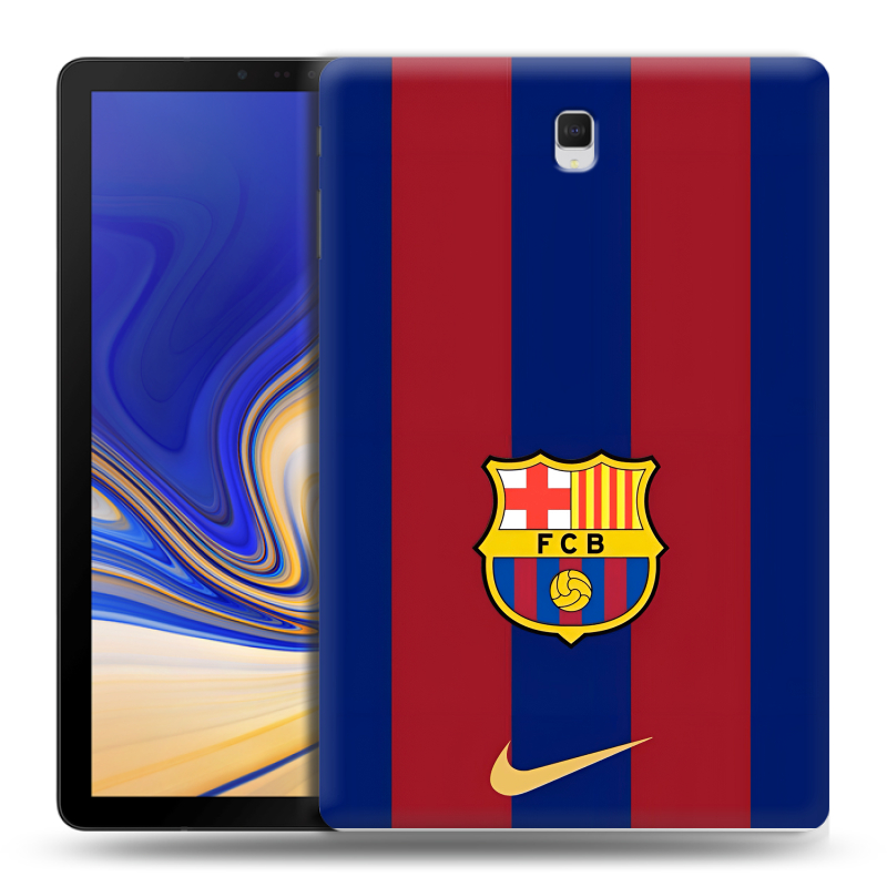 Силиконовый чехол на Samsung Galaxy Tab S4 с принтом Барселона Barcelona Силиконовый чехол на Samsung Galaxy Tab S4 с принтом Барселона Barcelona