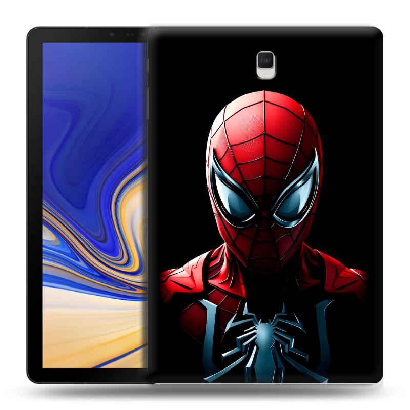 Силиконовый чехол на Samsung Galaxy Tab S4 с принтом Spiderman Человек паук Силиконовый чехол на Samsung Galaxy Tab S4 с принтом Spiderman Человек паук