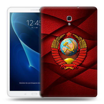 Силиконовый чехол на планшета Samsung Galaxy Tab A 10.5 с принтом Герб СССР Силиконовый чехол на планшета Samsung Galaxy Tab A 10.5 с принтом Герб СССР