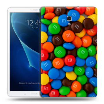 Силиконовый чехол на планшета Samsung Galaxy Tab A 10.5 с принтом Конфеты Силиконовый чехол на планшета Samsung Galaxy Tab A 10.5 с принтом Конфеты
