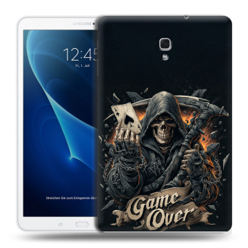 Силиконовый чехол на планшета Samsung Galaxy Tab A 10.5 с принтом Скелет карты Силиконовый чехол на планшета Samsung Galaxy Tab A 10.5 с принтом Скелет карты
