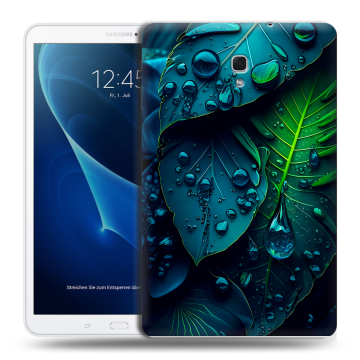 Силиконовый чехол на планшета Samsung Galaxy Tab A 10.5 с принтом Листья Силиконовый чехол на планшета Samsung Galaxy Tab A 10.5 с принтом Листья