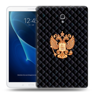 Силиконовый чехол на Samsung Galaxy Tab A 10.5 с принтом Герб России принт