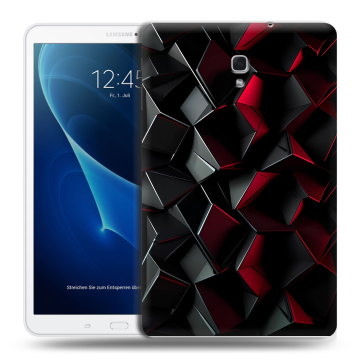 Силиконовый чехол на Samsung Galaxy Tab A 10.5 с принтом Абстракция