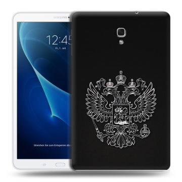 Силиконовый чехол на Samsung Galaxy Tab A 10.5 с принтом Герб России