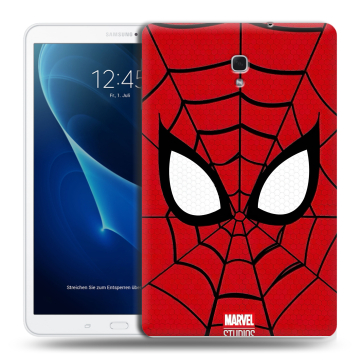 Силиконовый чехол на Samsung Galaxy Tab A 10.5 с принтом человек паук spiderman