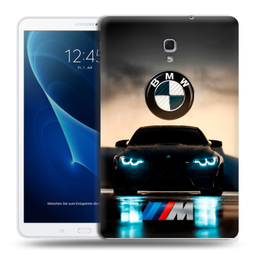 Силиконовый чехол на Samsung Galaxy Tab A 10.5 с принтом БМВ BMW