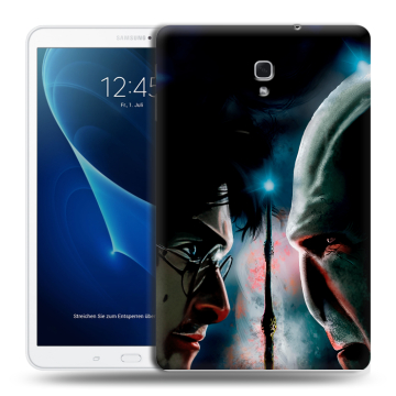 Силиконовый чехол на Samsung Galaxy Tab A 10.5 с принтом Гарри Поттер Harry Potter