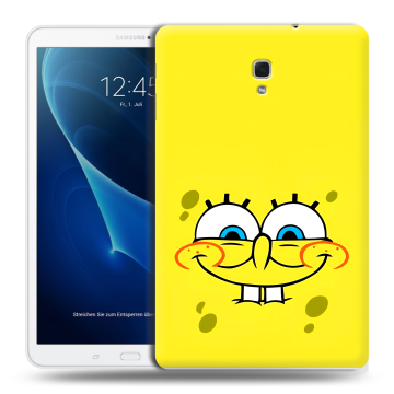 Силиконовый чехол на Samsung Galaxy Tab A 10.5 с принтом спанчбоб спанч боб