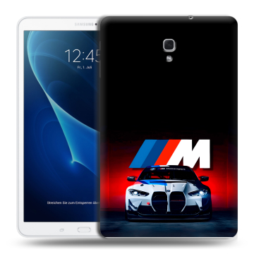 Силиконовый чехол на Samsung Galaxy Tab A 10.5 с принтом БМВ BMW