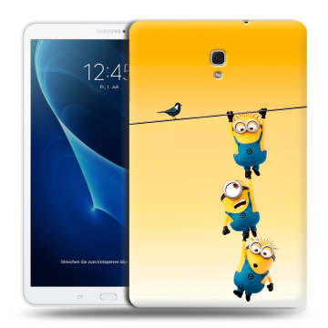Силиконовый чехол на Samsung Galaxy Tab A 10.5 с принтом Миньоны Силиконовый чехол на Samsung Galaxy Tab A 10.5 с принтом Миньоны