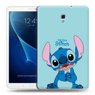 Силиконовый чехол на Samsung Galaxy Tab A 10.5 с принтом Лило и Стич