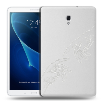 Силиконовый чехол на Samsung Galaxy Tab A 10.5 с принтом Сотворение мира