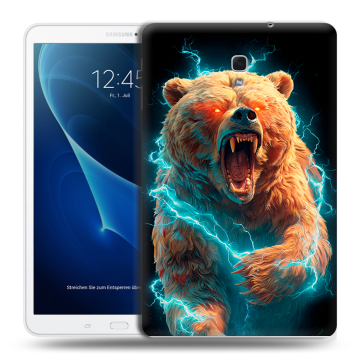 Силиконовый чехол на Samsung Galaxy Tab A 10.5 с принтом Медведь