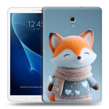Силиконовый чехол на Samsung Galaxy Tab A 10.5 с принтом Лиса