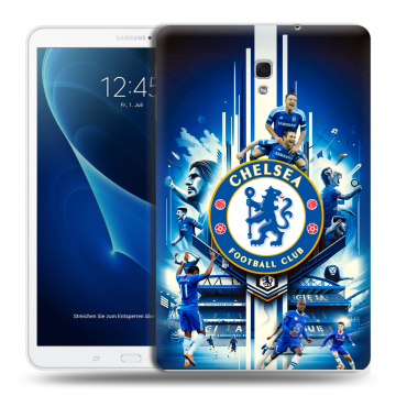 Силиконовый чехол на Samsung Galaxy Tab A 10.5 с принтом Chelsea Челси
