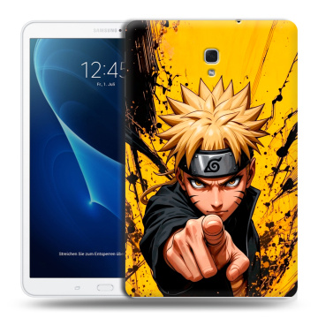 Силиконовый чехол на Samsung Galaxy Tab A 10.5 с принтом Naruto Наруто