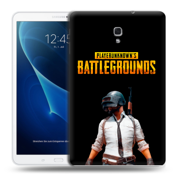 Силиконовый чехол на Samsung Galaxy Tab A 10.5 с принтом PUGB ПАГБ