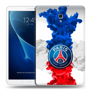 Силиконовый чехол на Samsung Galaxy Tab A 10.5 с принтом PSG ПСЖ