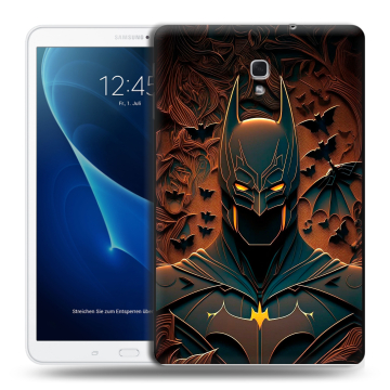 Силиконовый чехол на Samsung Galaxy Tab A 10.5 с принтом Batman Бэтмен