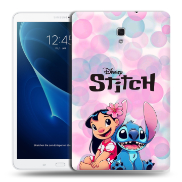 Силиконовый чехол на Samsung Galaxy Tab A 10.5 с принтом Лило и Стич