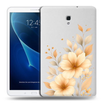 Силиконовый чехол на Samsung Galaxy Tab A 10.5 с принтом для девушки