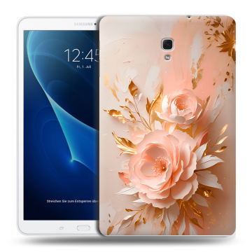 Силиконовый чехол на Samsung Galaxy Tab A 10.5 с принтом женский