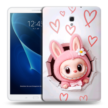 Силиконовый чехол на Samsung Galaxy Tab A 10.5 с принтом Labubu Лабубу