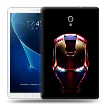 Силиконовый чехол на Samsung Galaxy Tab A 10.5 с принтом IronMan Железный человек