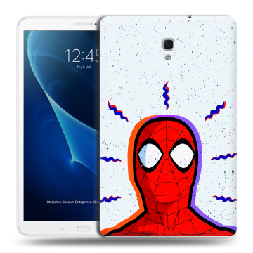 Силиконовый чехол на Samsung Galaxy Tab A 10.5 с принтом Spiderman Человек паук