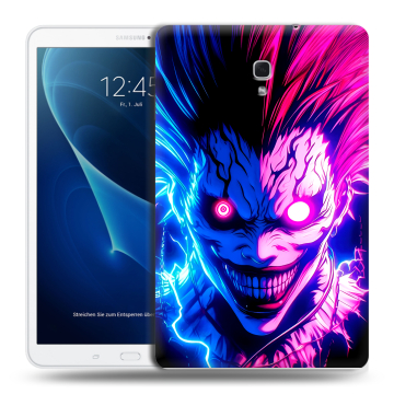 Силиконовый чехол на Samsung Galaxy Tab A 10.5 с принтом Death note Тетрадь смерти