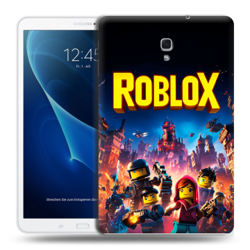 Силиконовый чехол на Samsung Galaxy Tab A 10.5 с принтом Roblox Роблокс Силиконовый чехол на Samsung Galaxy Tab A 10.5 с принтом Roblox Роблокс