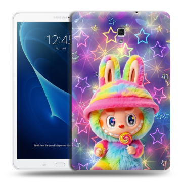 Силиконовый чехол на Samsung Galaxy Tab A 10.5 с принтом Labubu Лабубу