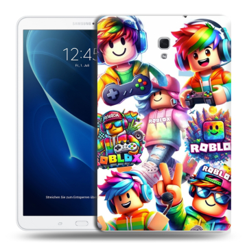 Силиконовый чехол на Samsung Galaxy Tab A 10.5 с принтом Roblox Роблокс Силиконовый чехол на Samsung Galaxy Tab A 10.5 с принтом Roblox Роблокс
