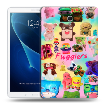 Силиконовый чехол на Samsung Galaxy Tab A 10.5 с принтом Флагер Fuggler