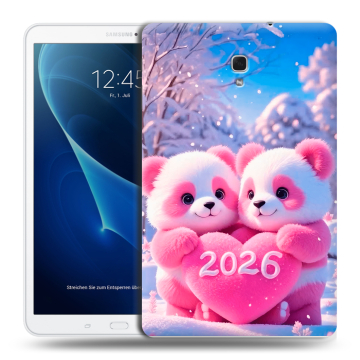 Силиконовый чехол на Samsung Galaxy Tab A 10.5 с принтом Новый год