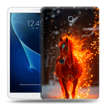 Силиконовый чехол на Samsung Galaxy Tab A 10.5 с принтом Новый год Силиконовый чехол на Samsung Galaxy Tab A 10.5 с принтом Новый год