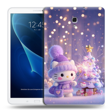 Силиконовый чехол на Samsung Galaxy Tab A 10.5 с принтом Новый год Силиконовый чехол на Samsung Galaxy Tab A 10.5 с принтом Новый год