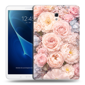 Силиконовый чехол на Samsung Galaxy Tab A 10.5 с принтом женский Силиконовый чехол на Samsung Galaxy Tab A 10.5 с принтом женский