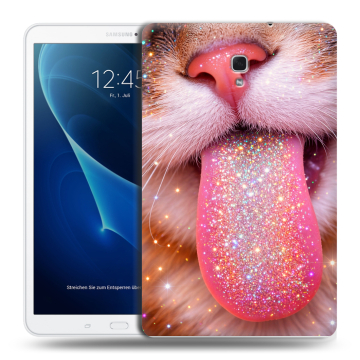 Силиконовый чехол на Samsung Galaxy Tab A 10.5 с принтом для девочек Силиконовый чехол на Samsung Galaxy Tab A 10.5 с принтом для девочек