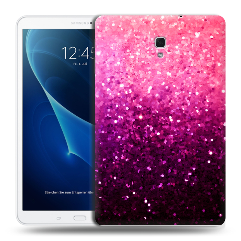 Силиконовый чехол на Samsung Galaxy Tab A 10.5 с принтом Блестки Силиконовый чехол на Samsung Galaxy Tab A 10.5 с принтом Блестки