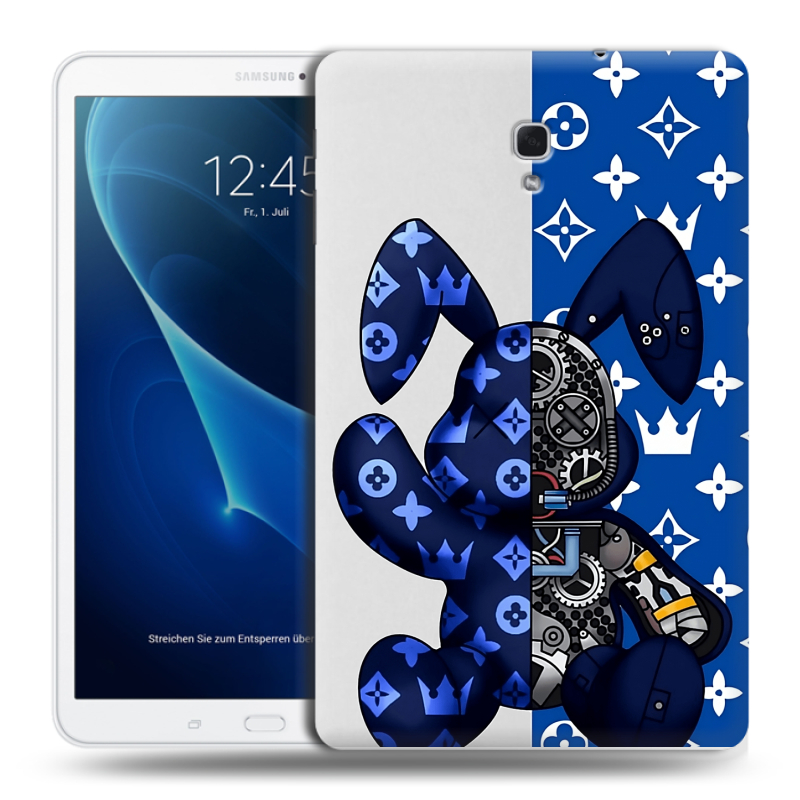 Силиконовый чехол на Samsung Galaxy Tab A 10.5 с принтом Луи робот Силиконовый чехол на Samsung Galaxy Tab A 10.5 с принтом Луи робот
