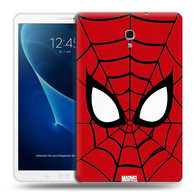 Силиконовый чехол на Samsung Galaxy Tab A 10.5 с принтом человек паук spiderman Силиконовый чехол на Samsung Galaxy Tab A 10.5 с принтом человек паук spiderman